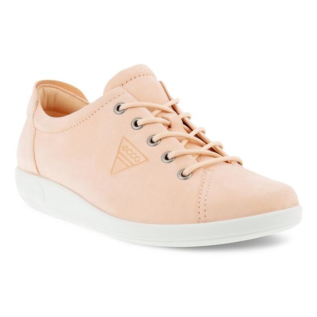 ECCO Soft 2.0 Peach Womens lacing shoes 206503-02662