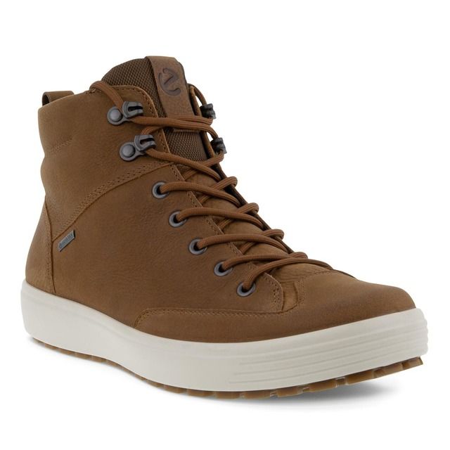 ECCO Boots - Tan Leather  - 450114/02034 SOFT 7 M BT GTX