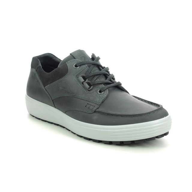 ECCO Soft 7 Tred Grey nubuck Mens comfort shoes 450394-55888