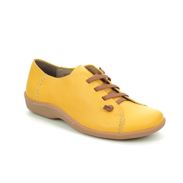 Begg Exclusive Cindy Yellow Womens lacing shoes SH0495-26