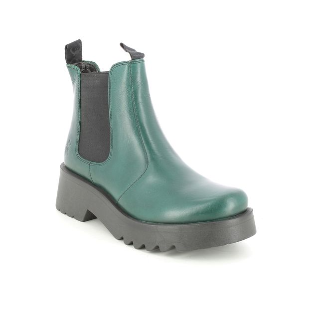 Fly London Chelsea Boots - Green - P144789 MEDI   MIDLAND