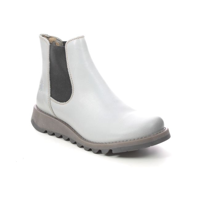 Fly London Salv Off White Womens Chelsea Boots P143195-051