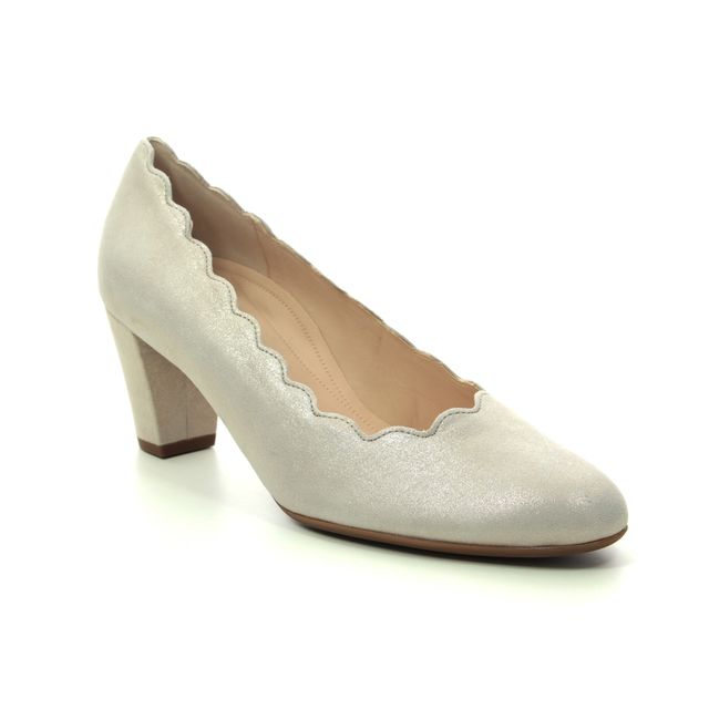 Gabor Evita Gold Metallic Womens Court Shoes 42.151.14