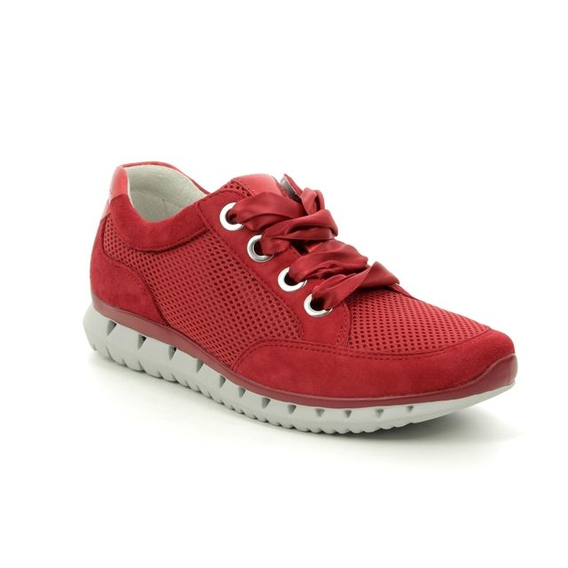 Gabor Favourite Red Womens trainers 24.250.15