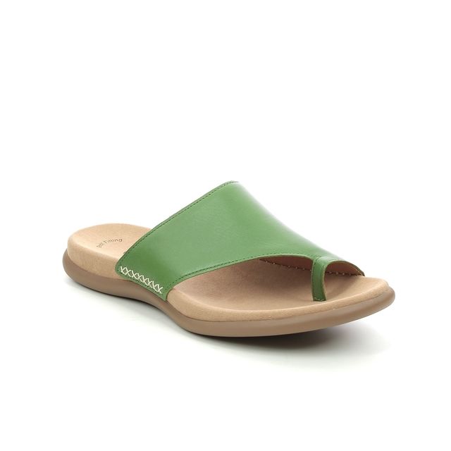 Gabor Lanzarote 63.700.28 Green Toe Post Sandals