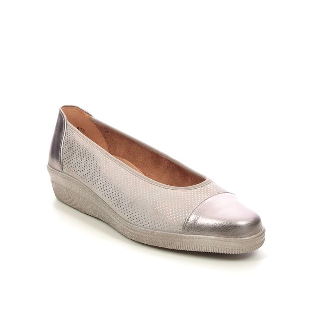 Gabor Petunia Pewter Womens Comfort Slip On Shoes 26.402.62