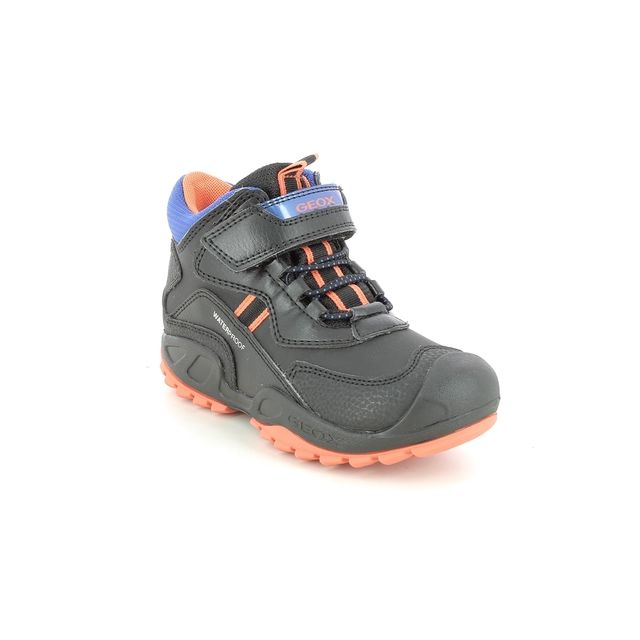 Geox Boys Boots - Black orange - J16CBA/C0038 SAVAGE BOOT TEX