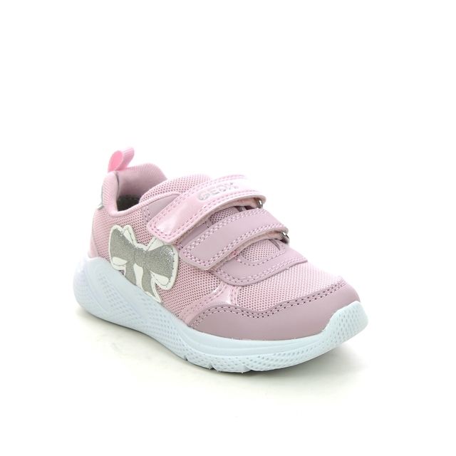 Geox Sprintye 2v Pink Kids toddler girls trainers B254TA-C0514