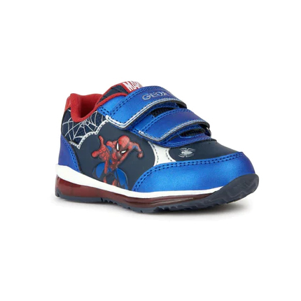 Geox - Todo Spiderman (Navy) B3684A-C0735 In Size 26 In Plain Navy For kids