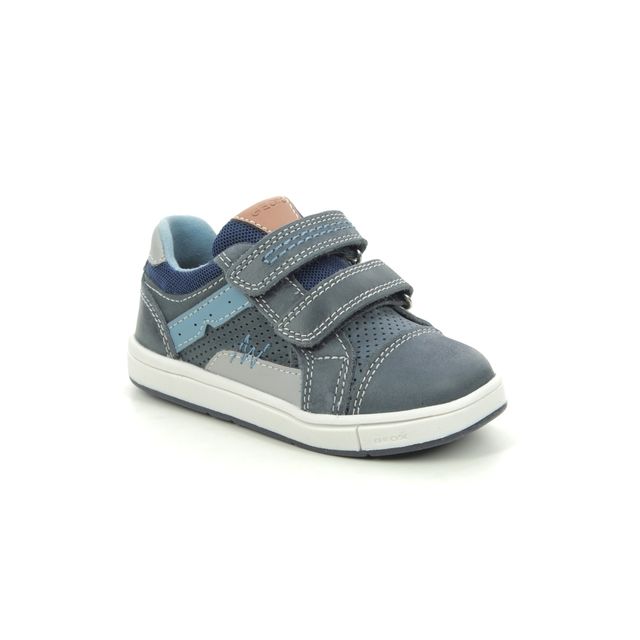 Geox Trainers - Navy leather - B1543A/C0661 TROTTOLA INF