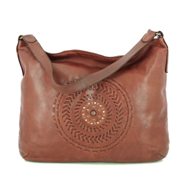 Gianni Conti Lombardy Tan Leather Womens handbag 4616230-25