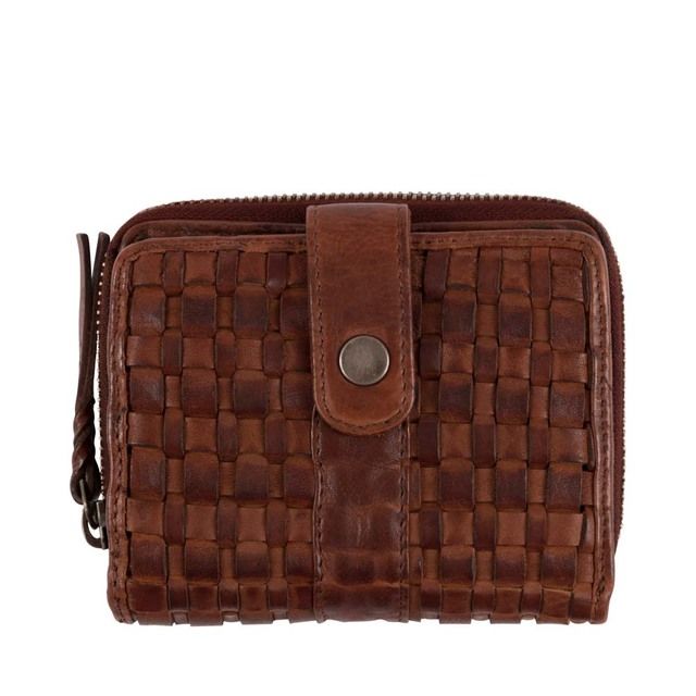 Gianni Conti Weave Purse Tan Leather Womens purse 4608450-25