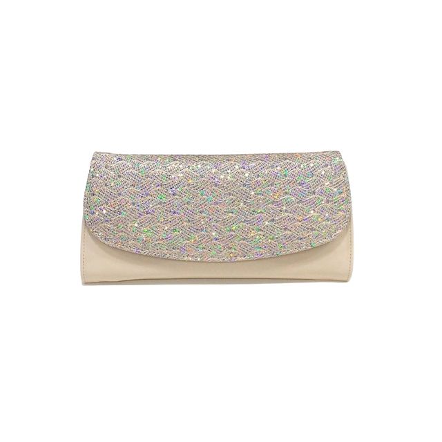HB Shoes Matching Handbag - Glitter - 000101 CLAUDIA ENVELOPE