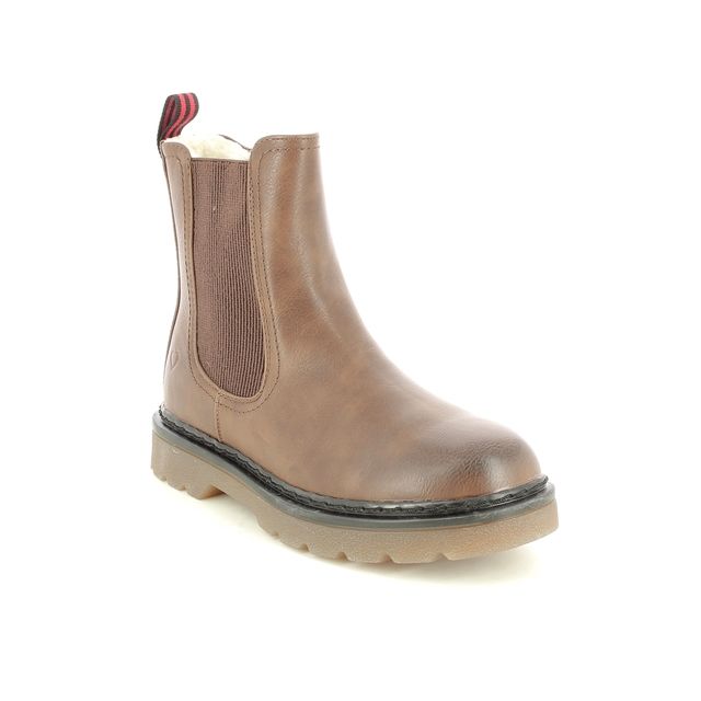 Heavenly Feet Saint Chocolate brown Womens Chelsea Boots 1503-22