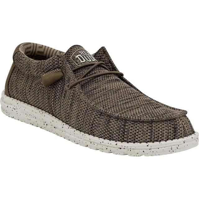 Hey Dude Slip-on Shoes - Brown - 40019/255 Wally Sox