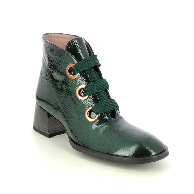 Hispanitas Heeled Boots - Green Patent - HI23300094 CHARLIZE BOOT