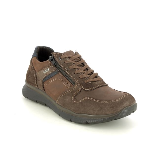 IMAC Comfort Shoes - Brown nubuck - M025/BN BENTHIC ZIP TEX