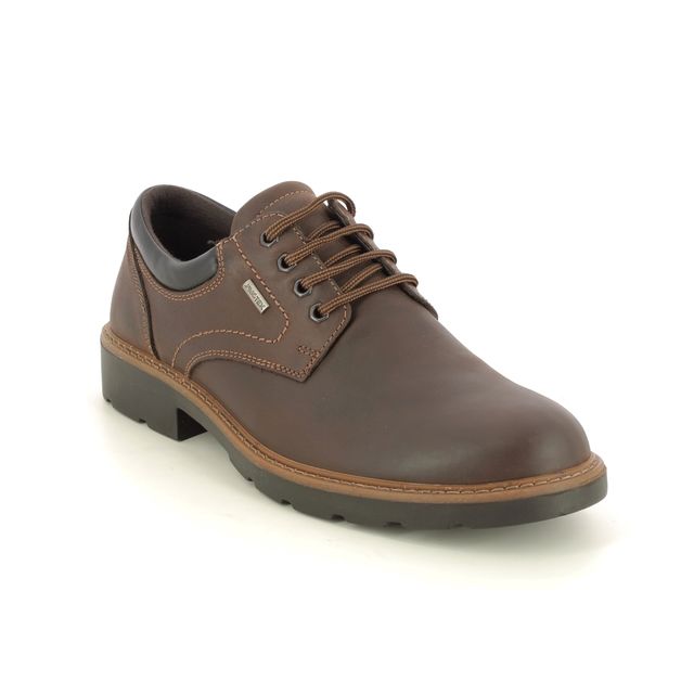 IMAC Countryroad Tex Brown leather Mens comfort shoes 0728-3474017