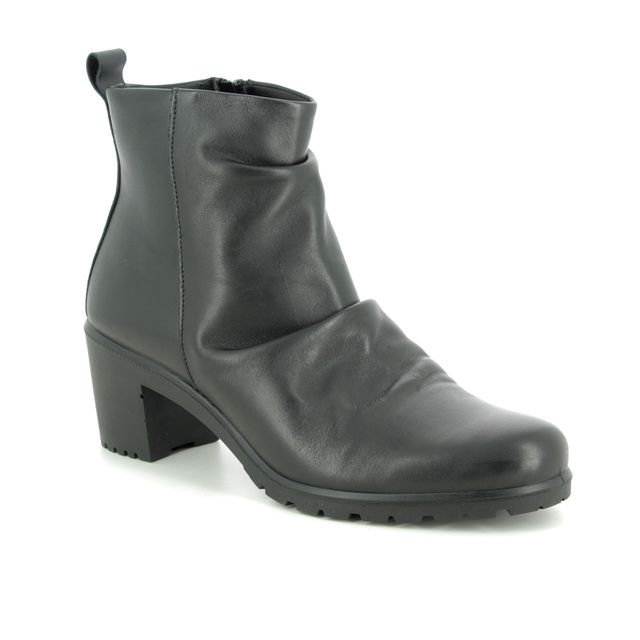 IMAC Daytona 95 Black leather Womens Ankle Boots 8140-1400011