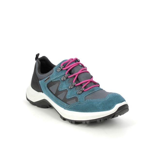 IMAC Geo Lo Tex Turquoise Womens Walking Shoes 9678-7050011