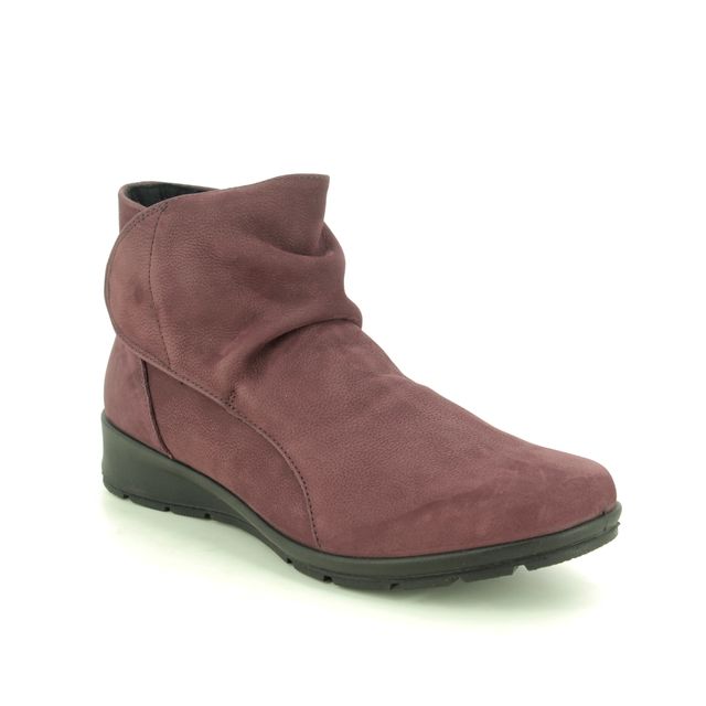 IMAC Ankle Boots - Burgundy Leather - 7040/30177019 KRISTAL SLOUCH