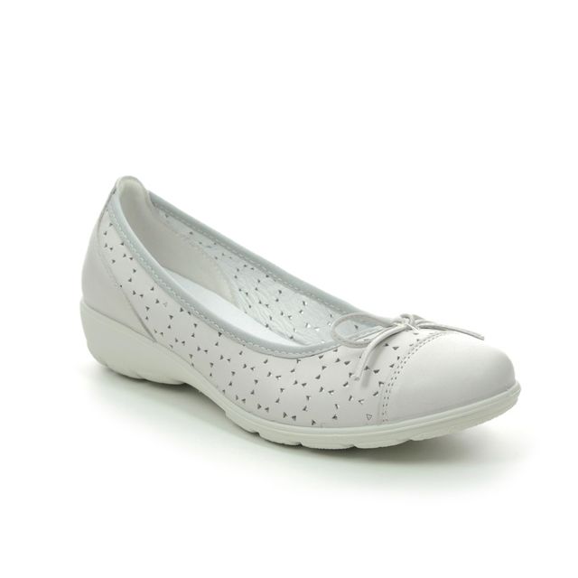 IMAC Pennybow Perf WHITE LEATHER Womens pumps 5920-28557018
