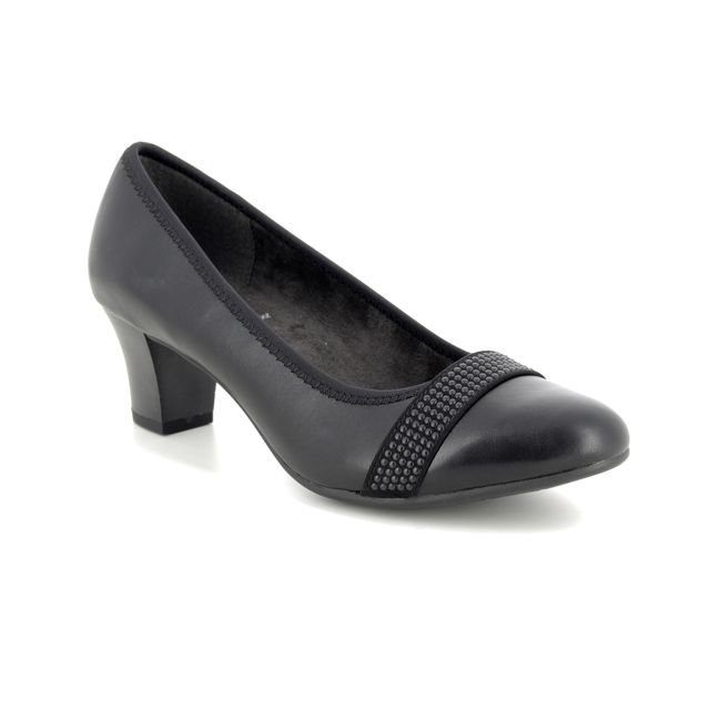 Jana Heeled Shoes - Black - 22464/23001 ABUSTUD H FIT