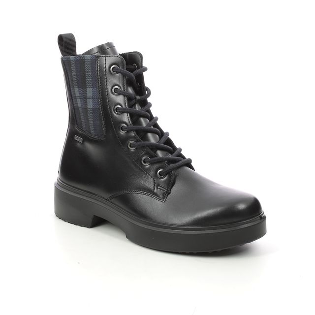 Legero Biker Boots - Black leather - 2000102/0200 ANGEL GTX