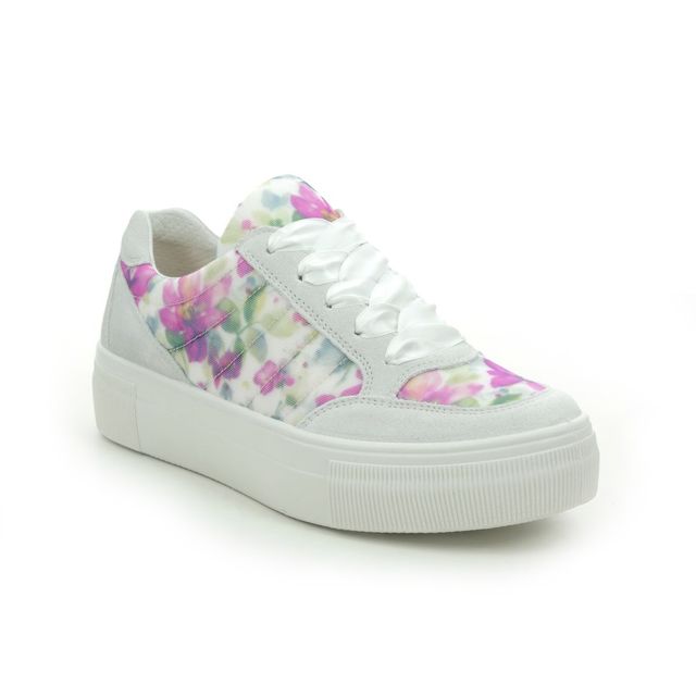 Legero Lima Flower White floral Womens trainers 2009904-1090
