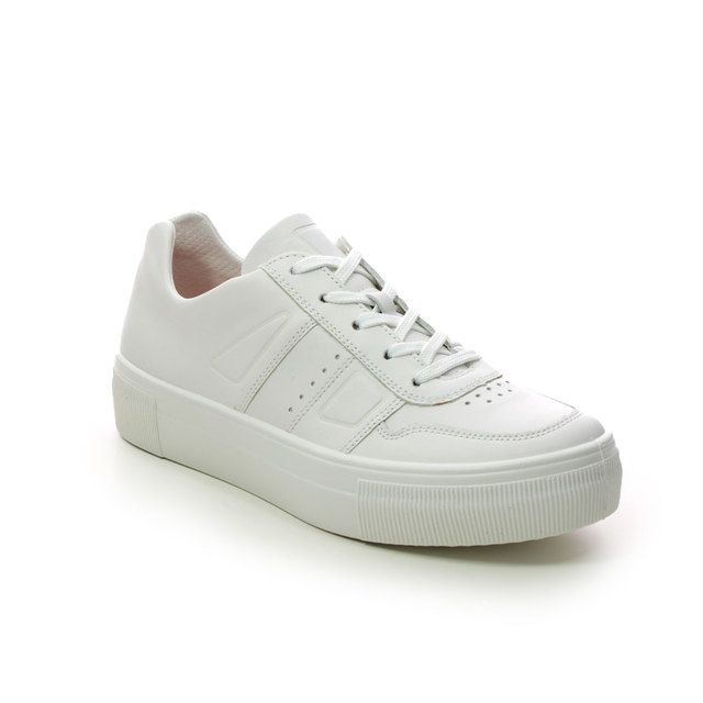Legero Lima Force WHITE LEATHER Womens trainers 2000127-1000