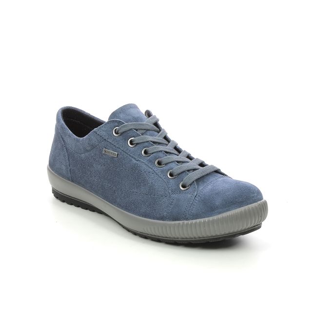 Legero Lacing Shoes - Blue Suede - 2000613/8600 TANARO 4.0 GTX