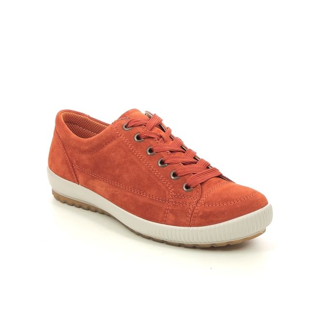 Legero Tanaro Stitch Orange suede Womens lacing shoes 2000820-5400
