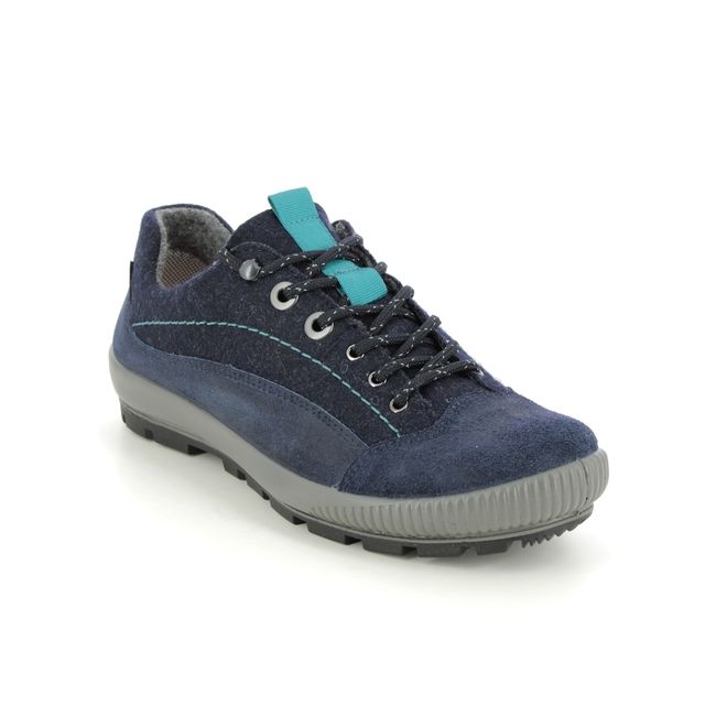 Legero Tanaro Trek Gtx Navy Suede Womens Walking Shoes 2000124-8010