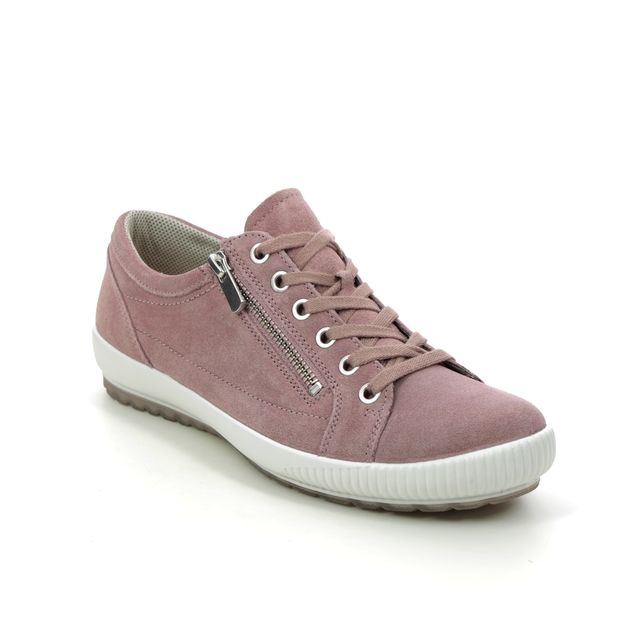 Legero Tanaro Zip Pink suede Womens lacing shoes 2000818-5510