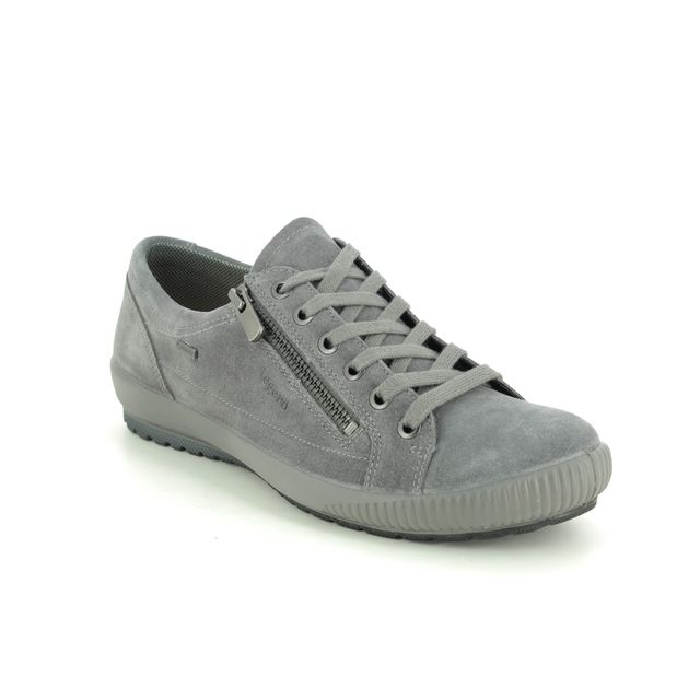 Legero Lacing Shoes - Grey-suede - 2000616/2200 TANARO ZIP GTX
