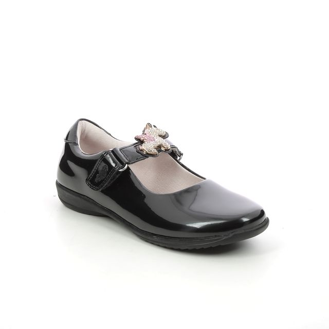 Lelli Kelly Girls Shoes - Black patent - LK8100/DB01 BLISS UNICORN F FIT