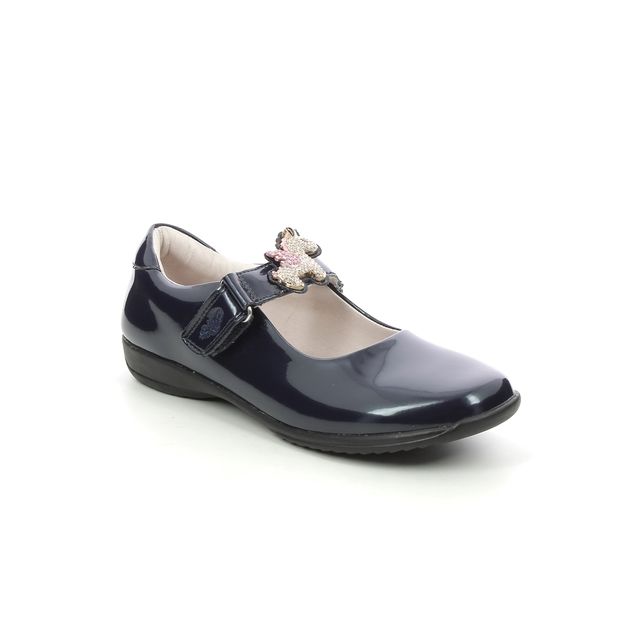 Lelli Kelly Girls Shoes - Navy patent - LK8100/DE01 BLISS UNICORN F FIT