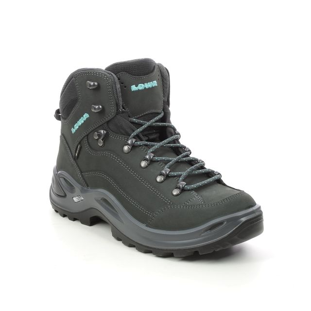 Lowa Walking Boots - Grey nubuck - 320945-9368 RENEGADE GTX MID