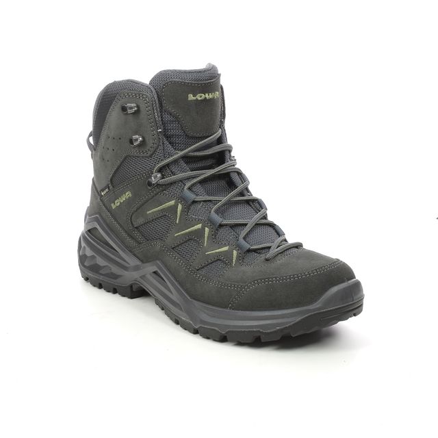 Lowa Outdoor Walking Boots - Grey suede - 310801-0937 SIRKOS GTX MID MENS