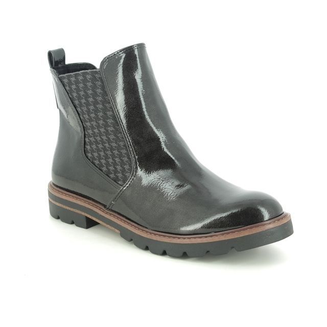 Marco Tozzi Bellochelsea 0 Grey patent Womens Chelsea Boots 25422-25-280