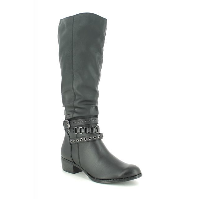 Marco Tozzi Drema  95 Black Womens knee-high boots 25507-23-002