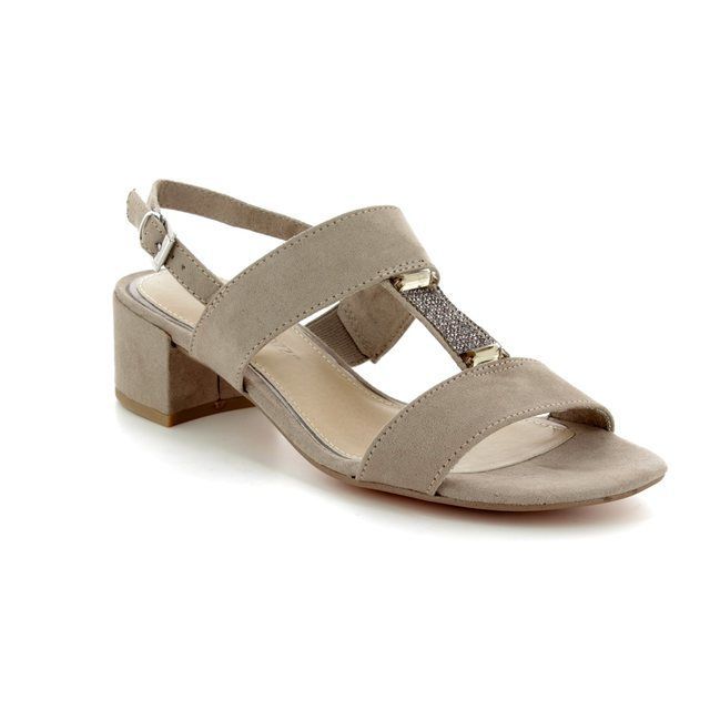Marco Tozzi Heeled Sandals - Taupe - 28202/20/341 HECHO 91