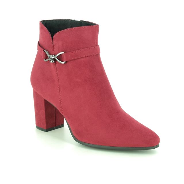 Marco Tozzi Lode Red Womens Heeled Boots 25349-25-500