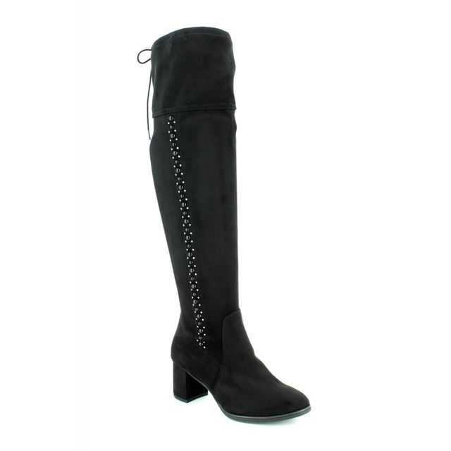 Marco Tozzi Paccopita Black Womens knee-high boots 25506-21-098