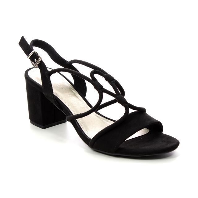 Marco Tozzi Padulistra Black Womens Heeled Sandals 28308-28-001