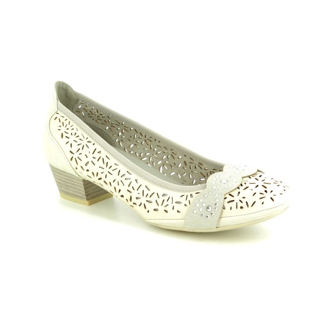 Marco Tozzi Pavoperf 91 22505-22-256 Light grey heeled shoes