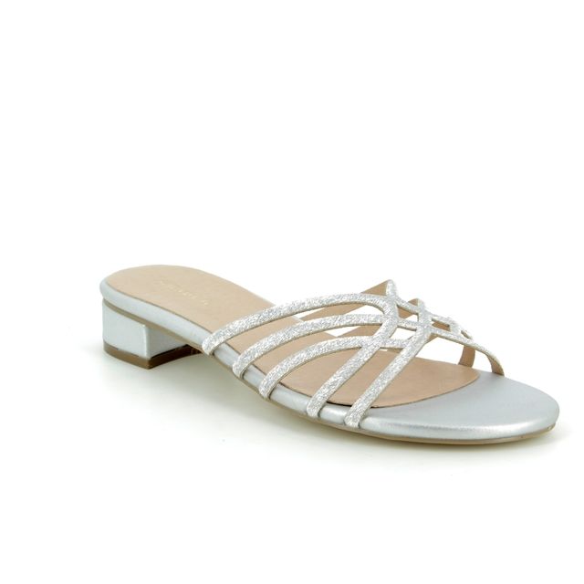 Menbur Verna Silver Womens Slide Sandals 20295-09