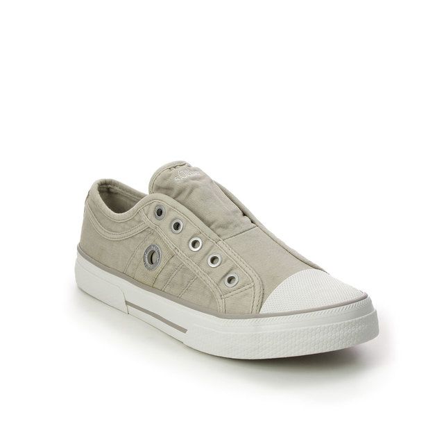 S Oliver Mustang Taupe Womens trainers 24635-28462