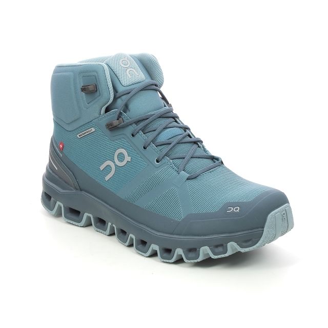 On Running Cloudrock Waterproof Turquoise Womens walking boots 2399753-