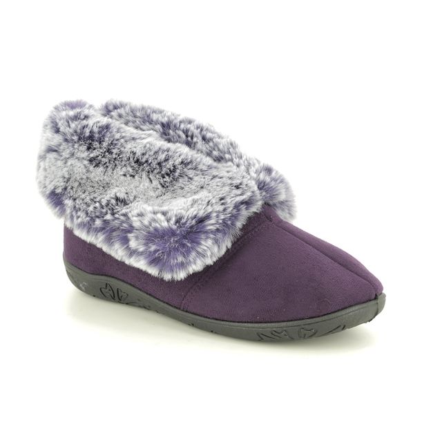 Padders Esme  Ee Fit Purple Womens slippers 4050-95